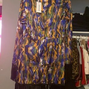 Multiple color dress brand new with tag